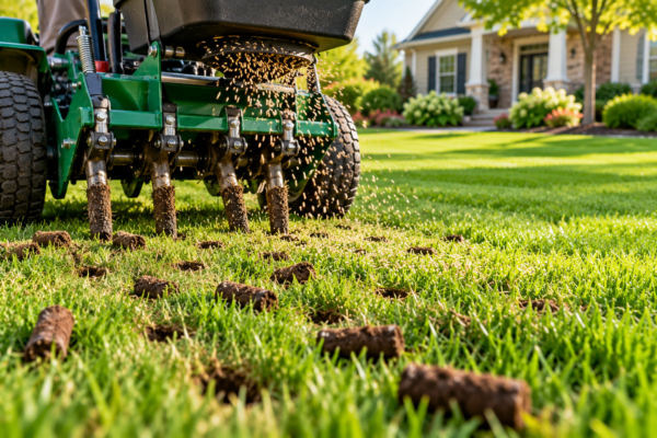 What Is Lawn Aeration And Overseeding?